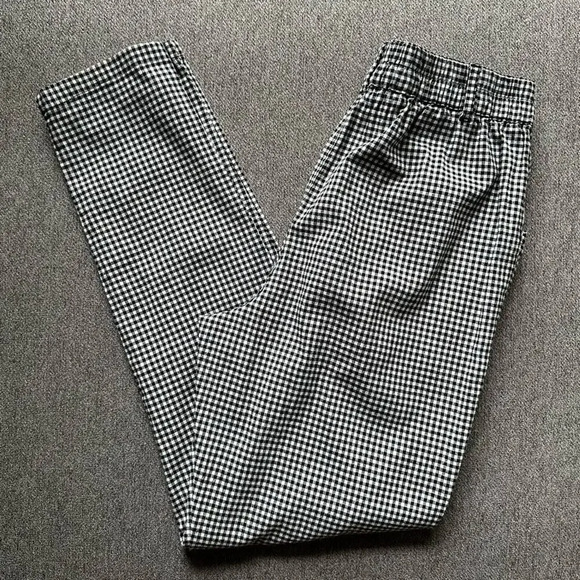 Urban Outfitters Black & White Plaid Pants Small - Picture 3 of 6